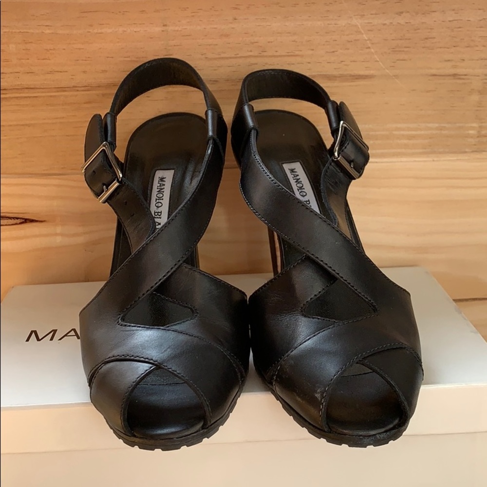 Manolo Blahnik heel sandals